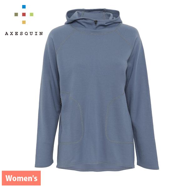 アクシーズクイン  ウィメンズ メリノウール フーディ 011089 アウトドア ウェア レディース...
