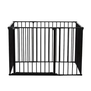 ベビーダン（BabyDan） ハースゲート XXL サークルセット ブラック 黒