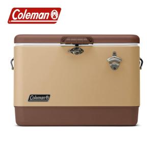 （セット売り）コールマン　スチールベルト　バターナッツ Coleman（コールマン） スチールベルトクーラー 54QT バターナッツ