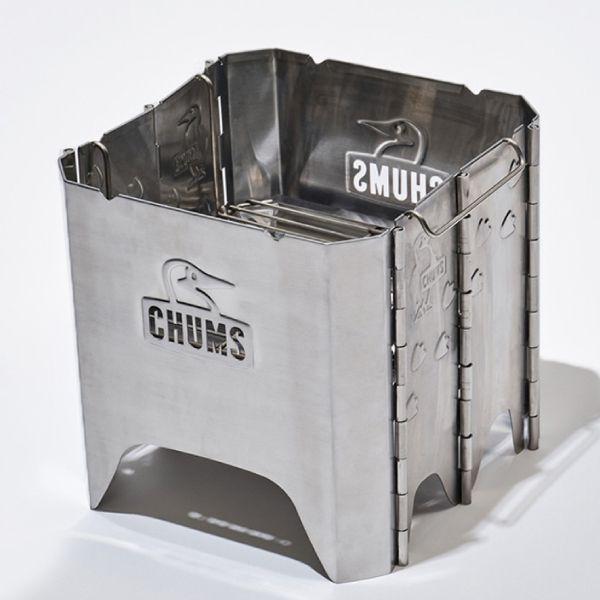 チャムス ブービーフェイスフォールディングファイヤーピット M CH62-1660 焚火台 焚き火台...