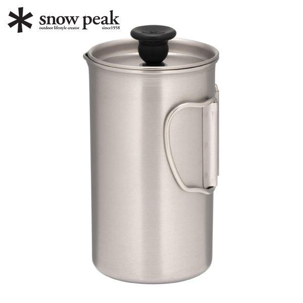 スノーピーク チタンカフェプレス3カップ CS-111 アウトドア コーヒー キャンプ 燕三条