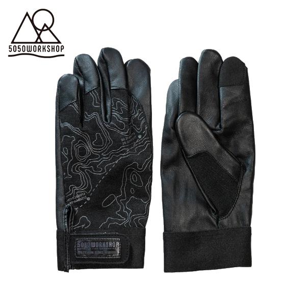 50/50WORKSHOP(5050 ワークショップ)  ユーティリティー グローブ 革 TR047...