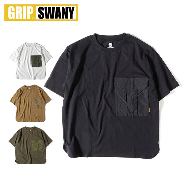 グリップスワニー ギアポケットTシャツ 4.0 GRIP SWANY GSC-55 アウトドア Tシ...