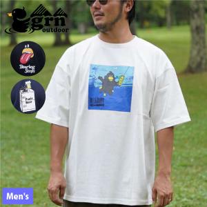 grn outdoor  ダックロック Tシャツ GO4101F アウトドア ウェア トップス メンズ｜mitsuyoshi