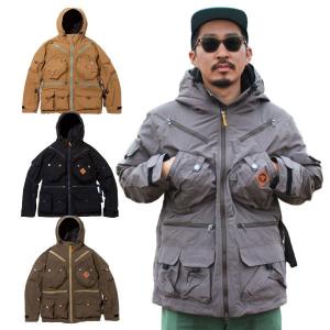 grn outdoor TEBURA MOUNTAIN PARKA21 GO9205Q 手ぶら マウンテンパーカー アウトドア ウェア キャンプ｜ニッチ・リッチ・キャッチ