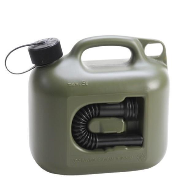 ヒューナースドルフ 燃料タンク PROFI 5L olive(オリーブ)  800200 キャンプ用...
