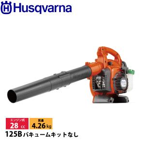 ハスクバーナ ブロワ 125B バキュームキットなし 952715654 新品 試運転済 始動稼働確認済 ハンディブロワ ブロワー ブロアー ブロア 落ち葉 掃除 集塵 集じん｜ニッチ・リッチ・キャッチ