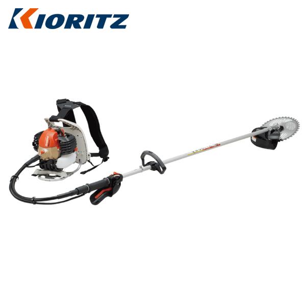 KIORITZ（共立） 刈払機 背負式 ロングタイプ ループハンドル+グリップハンドル RME263...