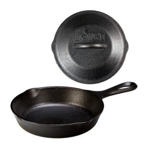 ロッジ ロジック・スキレット&カバーセット 6 1/2インチ