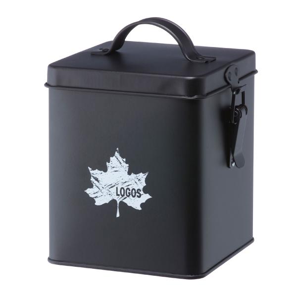 ロゴス メタルパームBOX 81340201 スチール 缶 収納 持ち運び アウトドア ロック キャ...