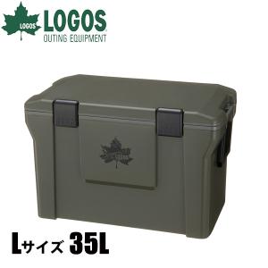 ロゴス  アウトドアクーラーL 81448052 アウトドア キャンプ 保冷ボックス クーラーボックス 35L｜mitsuyoshi