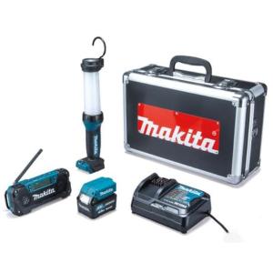 マキタ（makita） 防災用コンボキット CK1008 充電器 バッテリ 付き ライト ラジオ ケース 10.8V 純正｜mitsuyoshi