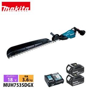 マキタ（makita） 18V 充電式ヘッジトリマ 500mm 片刃式 バッテリー