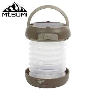 Mt.SUMI(マウントスミ)  LEDソーラーパワーバンクランタン OS1812SL アウトドア キャンプ バッテリーランタン バッテリー式 折りたたみ式｜mitsuyoshi
