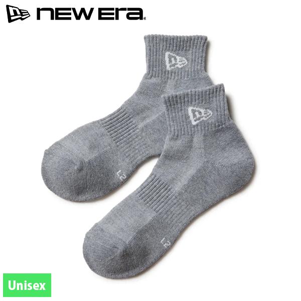 ニューエラ  ソックス アンクル 3ペア グレー 14489710 アウトドア ユニセックス 3足組...