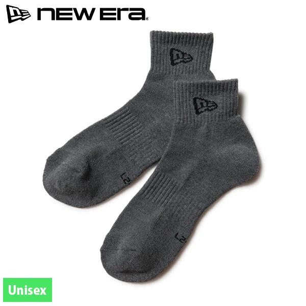 ニューエラ  ソックス アンクル 3ペア チャコール 14489711 アウトドア ユニセックス 3...