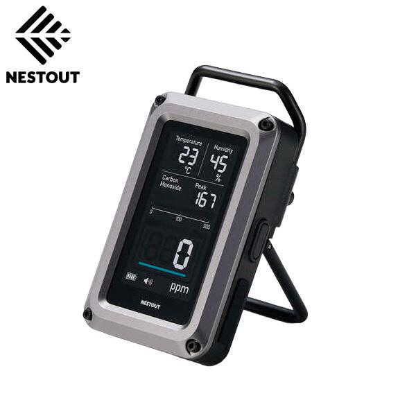 NESTOUT ネストアウト 一酸化炭素アラーム 3in1 OD-NESTCOM1 日本製センサー ...