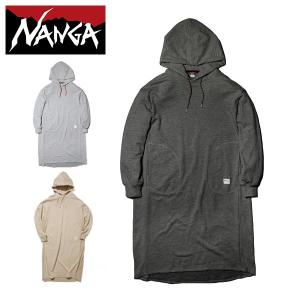 ナンガ エコハイブリッド スウェットフーディーワンピース