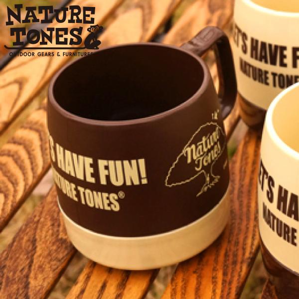 ネイチャートーンズ NATURETONES×PIRIHANKO マグカップ MONKEY&amp;TREE ...