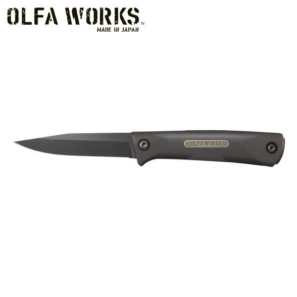 OLFA WORKS オルファワークス アウトドアナイフ サンガ Orange 別注モデル OW-S...