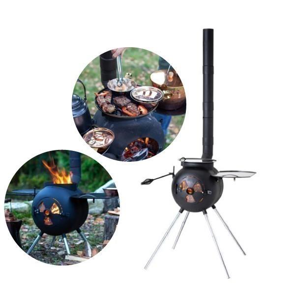 オージーピッグ 薪ストーブ ファイヤーサイドエディション 78000 ストーブ 薪 アウトドア BB...