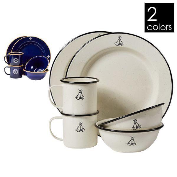 ペンドルトン キャンプエナメルウェア 19370005 新生活 テーブルウェア 食器セット 二人