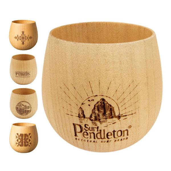 ペンドルトン ウッディーエッグカップ 19801767 湯呑 湯のみ 木製ドリンクカップ