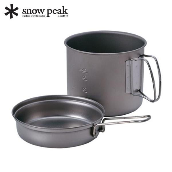 スノーピーク クッカー チタントレック1400 SCS-009T アウトドア コッヘル ソロ キャン...