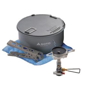 【廃番倉庫へ20250805YI】SOTO ウインドマスター クッカーコンボセット SOD-310CC アウトドア クッカー バーナー キャンプ