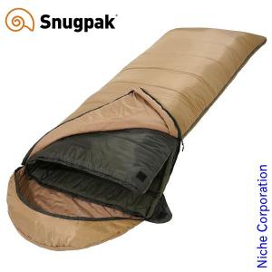 スナグパック ベースキャンプ スリープシステム デザートタンxオリーブ Snugpak SP15704DO シュラフ キャンプ 寝袋 アウトドア オールシーズン 封筒型｜