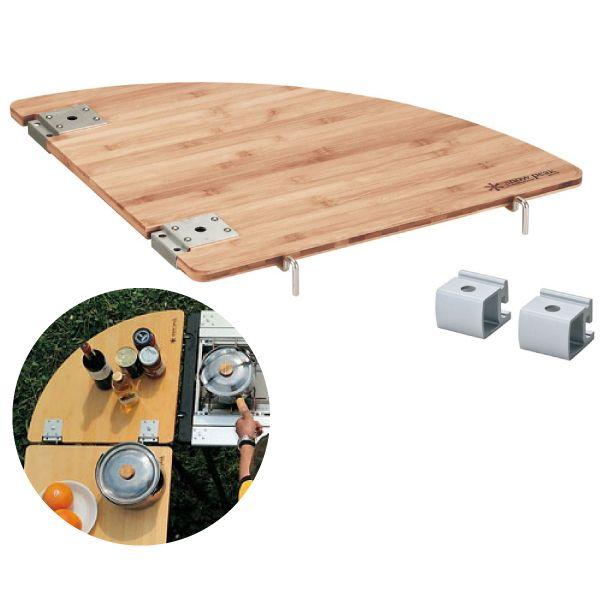 スノーピーク マルチファンクションテーブルコーナー L 竹 CK-118TR キャンプ テーブル ア...