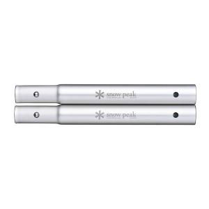 【廃番倉庫へ20220209YI】スノーピーク ポールビット20 ( 2本セット ) TP-020 キャンプ タープ ポール