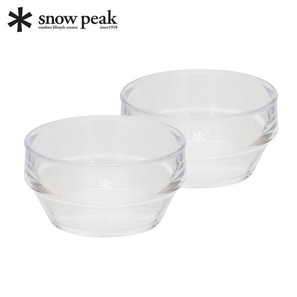 スノーピーク カップ サヨウ クリア湯呑み 2個セット TW-340  キャンプ用品 コップ アウト...