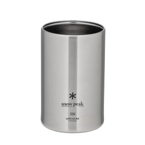 スノーピーク 缶クーラー350 TW-355 缶ホルダー アウトドア 保冷 キャンプ 缶クーラー 350 クーラー 缶 真空 二重構造｜ニッチ・リッチ・キャッチ