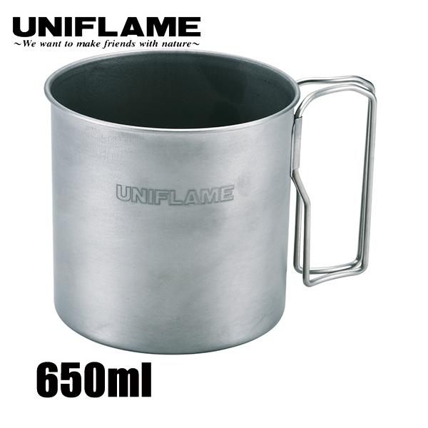 ユニフレーム シングルマグ 650 チタン 666203 アウトドア コップ キャンプ 折りたたみ ...