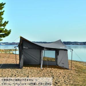 UNIFLAME REVOメッシュウォールＬ　※ REVOタープL専用 ユニフレーム(UNIFLAME) スクリーンテント REVOメッシュウォールL TAN