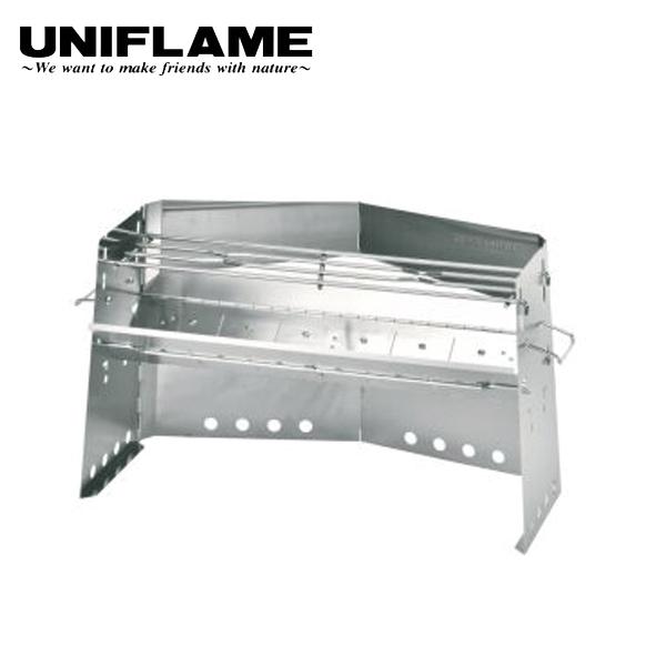 ユニフレーム  薪グリルII ラージ 682852 キャンプ 焚き火台 薪グリル2 焚火台 グリル ...