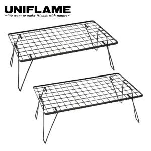 UNIFLAME（ユニフレーム） 焚き火テーブル & レッグラック セット