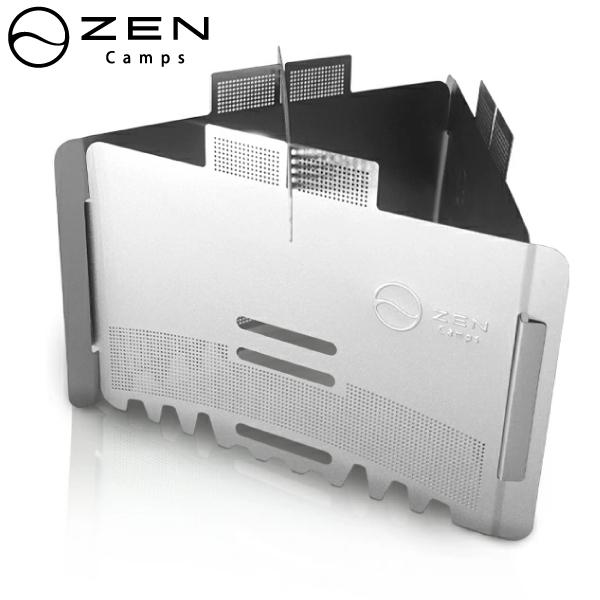 ゼンキャンプス アルコールストーブホルダー 五徳兼風防 ZEN012 キャンプ ゴトク アウトドア ...