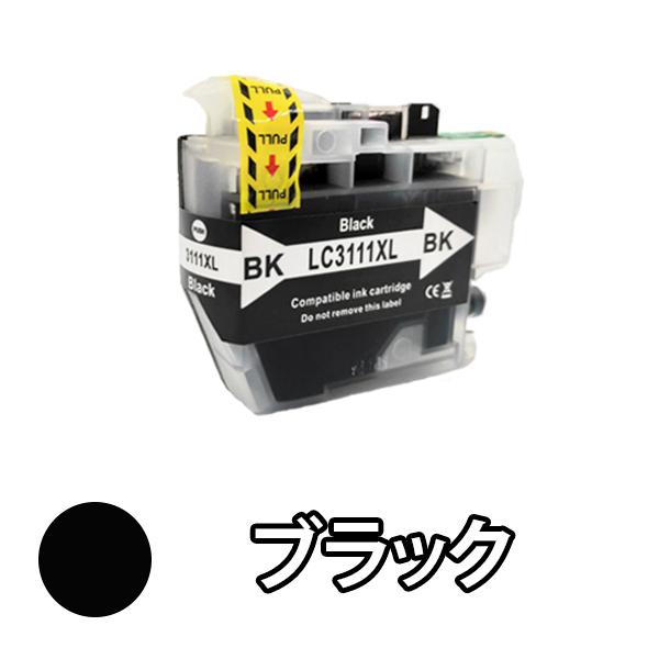 BROTHER 互換インクカートリッジ LC3111BK ブラック 単品1本 DCP-J973N D...