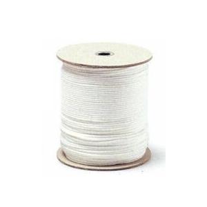 丸ひも クレモナ 金鋼打 白厚み 3mm 300m巻No,6501