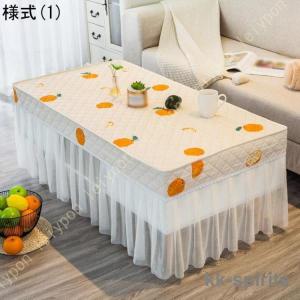 白 無地 テーブルクロス 食卓カバー 布 長方...の詳細画像1