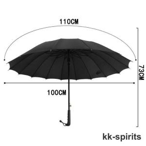 傘 メンズ 軽量 大きい 晴雨兼用 雨傘 16...の詳細画像2