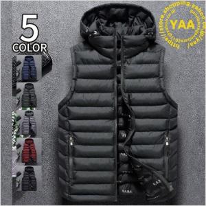 中綿ベスト メンズ 秋 防寒ベスト カップル 男女通用 ブルゾン 無地 定番 人気 新作 おしゃれ あったか 保温