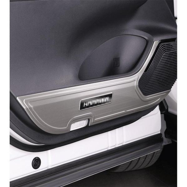 新型ハリアー ハリアー80系 アクセサリー カスタム パーツ 金属ドアプロテクター 金属ドアパネルカ...