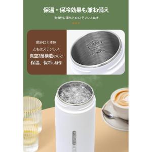 電気ケトル 304ステンレス コンパクト おし...の詳細画像4