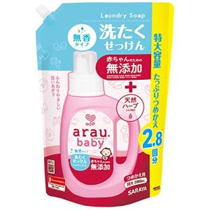 東京サラヤ 液体 アラウ.ベビー洗たくせっけん 無香タイプ 2060mL詰替｜mitusawa10