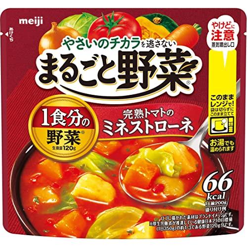 まるごと野菜 完熟トマトのミネストローネ 200ｇ×6