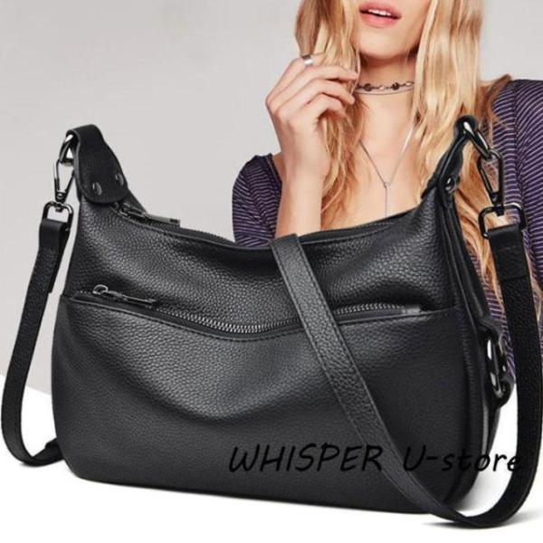 新作 本革　ショルダーバッグ レディース　斜めがけ 2way　ハンドバッグ 本牛革 バッグ レディー...