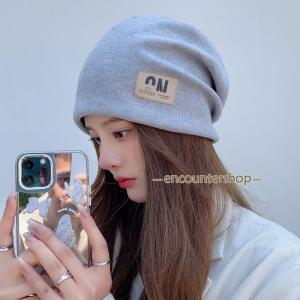 ニット帽 ゆったり キャップ レディース 出産...の詳細画像1